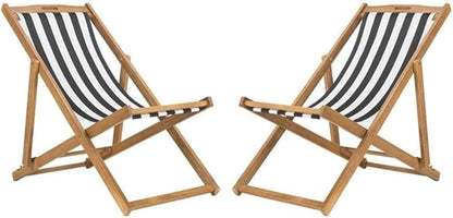SAFAVIEH PAT7040A SET2 Outdoor Collection Loren Teak