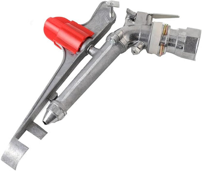 1.5 inch Agriculture Farm Irrigation Sprinkler, Large Area Watering Spray Gun Sprinkler 360° Rotary Farm Lawn Garden Irrigation System for for Field Orchards Tea Gardens Forestry, 2PCS