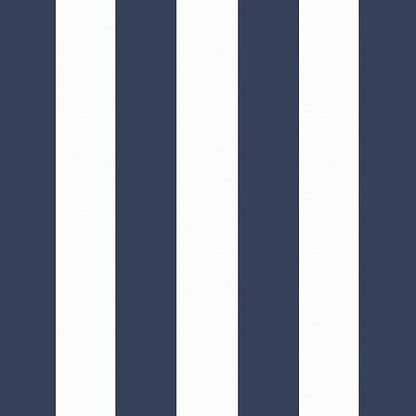 Arden Outdoor Deep Seat Cushion Set, 24 in x 24 in, Weather-Proof, Rain-Proof, Fade Resistant Patio Cushion for Chair, Sofa, and Couch Sapphire Blue Cabana Stripe