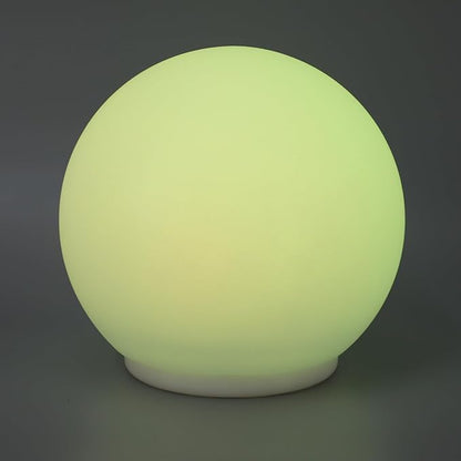 Dpofirs LED Glowing Ball Light, 5.9 Inch RGB Color Changing Globe Mood Lamp, 7 Colors Rechargeable Ambient Lighting for Photography, Pool Party, Bedroom