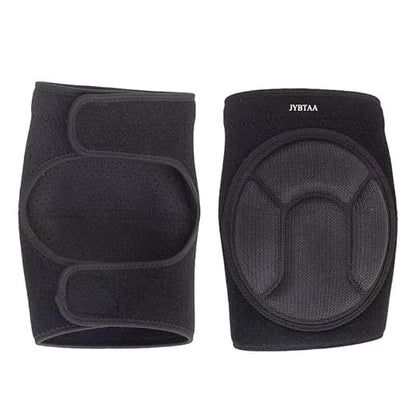 Plus Size Knee Pads For Cleaning Floors,Gardening, Women Pad With Soft Inner Liner, Adjustable Kneeling Suitable Garden,Flooring Yard, Mechanic for Concrete Work,Black XL (1 Pair)
