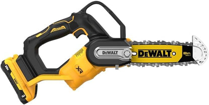 DEWALT 20V MAX 8 inch Brushless Cordless Pruning Chainsaw with 3 Ah Battery Included (DCCS623L1)