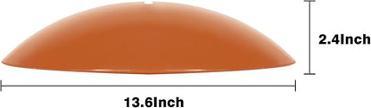13" Hummingbird Feeder Shade Cover,Bird Feeder Dome Rain Guard,Smart Bird Feeders Umbrella,Squirrel Proof for Shepherd's Hook Outdoors (Terracotta), 4 Pack