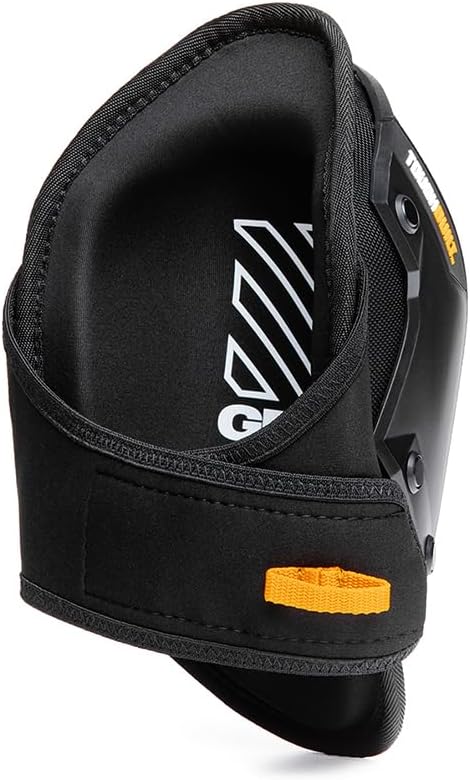 ToughBuilt – GelFit Rocker Knee Pads, Professional Gel Cushion Kneepads with EVA Foam Comfort Layer, Rocker-Style Shell Smooth Mobility, Adjustable Straps Heavy-Duty Jobsite Protection (TBL-KP-G201-R)