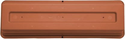 Bloem Dura Cotta Window Box Planter: 30" - Terra Cotta - Large Box with Tray, Weatherproof Resin Box, Removable Tray for Indoor & Outdoor Use, Gardening, 4 Gallon Capacity