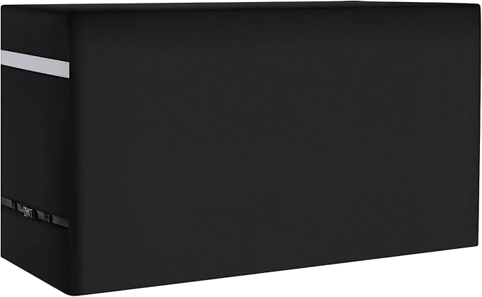 VEVOR Grill Cover, 59 inch BBQ Covers for Outdoor Grills, Waterproof, Fade Resistant, Weather Resistant Heavy Duty 600D Polyester, Easy On/Off, with Secure Buckles, Black