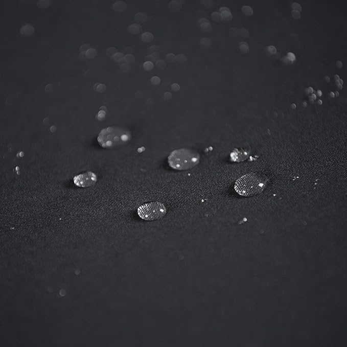 Tempera Outdoor Dining Set Cover for Outside Table and Chairs, Square Patio Table Covers for Outdoor Furniture, Anti-Fading, Windproof, 102''L x 74''W x 27.8''H, Space Grey