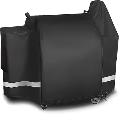 Utheer Pit Boss Grill Cover for 850 DX and 820 Deluxe, 56 x 27 x 50 in, 600D Waterproof Pellet Smoker Cover, Fits PB820PS1 PB850PS2 Competition Sportsman Wood Pellet Grills