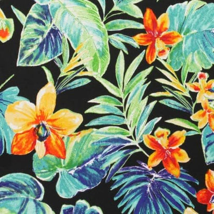 RSH DECOR: Deep Seating Chair Cushion with Pillow Back | 23” x 24” Seat | All-Weather Spun Fabric | Outdoor Cushion Set for Patio Furniture | Beachcrest Caviar