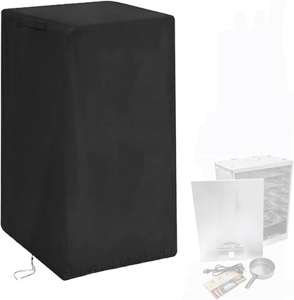 Smoker Cover Fit for Smokehouse Products Big Chief Electric Smoker, Heavy Duty Waterproof Outdoor Grill Electric Smoker Covers-12 D x 18" W x 25" H