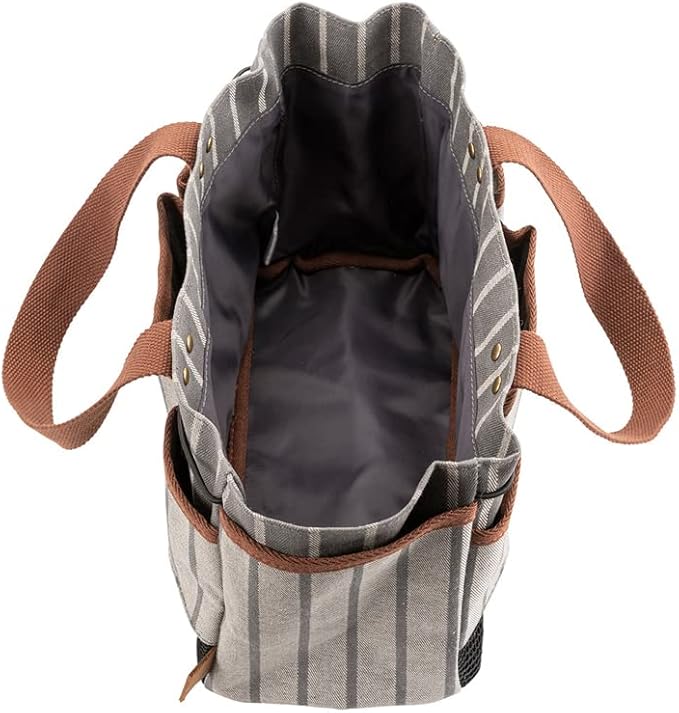 Sophie Conran Burgon & Ball Garden Tool Storage Bag with 8 Pockets, Grey
