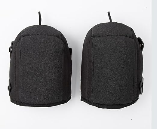 Lightweight Work Knee Pads for Men and Women with EVA Foam Padding, Adjustable Straps and Easy-Fix Clips — Perfect for Gardening, Light Construction and Comfort Work (Black)
