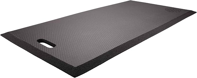Ergodyne ProFlex 391 Kneeling Pad, Lightweight Kneeling Mat, Thin Foam Knee Cushion, XL, 18" x 36" x 0.5", Black