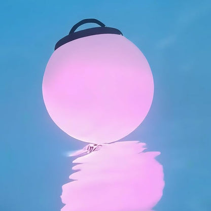 Floating Pool Light Ball, RGB Color Changing 15cm Mood Lamp, 10m Water Proof Rechargeable Photography Globe, for Outdoor Indoor Decor