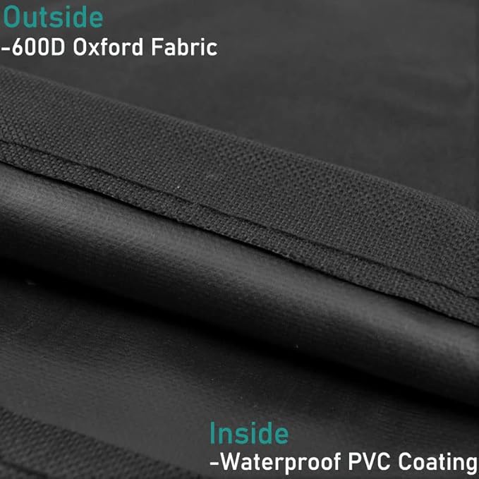 ZJYWSCH Grill Cover for Pit Boss Savannah Onyx Edition Wood Pellet Grill PB1500NX 600D Heavy Duty Waterproof Pit Boss Savannah Onyx 1500 Grill Smoker Cover