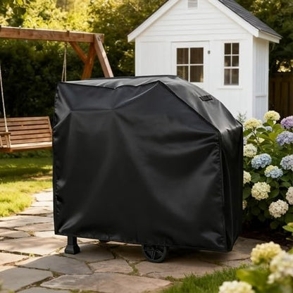 Grill Cover for Expert Grill Heavy Duty 24-Inch Charcoal Grill, Waterproof Outdoor BBQ Griddle Cover, Fade-Resistant UV Resistant All Weather Protection