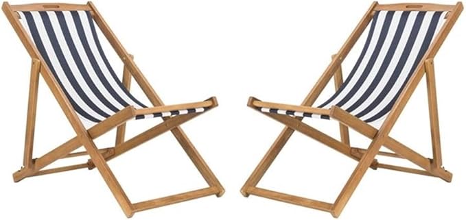 SAFAVIEH PAT7040A-SET2 Outdoor Collection Loren Teak