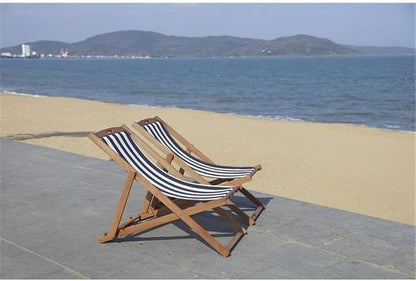 SAFAVIEH PAT7040A-SET2 Outdoor Collection Loren Teak