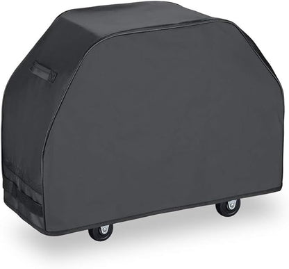 Grill Cover 60 Inch, Heavy Duty Waterproof BBQ Cover, Gas Grill Cover for Weber, Char-Broil, Brinkmann, 60" W x 23" D x 42" H