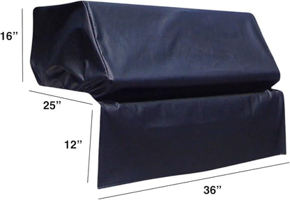 Windproof Covers 36 inch Heavy Duty Premium Grill Cover to fit Crown Verity Estate & Infinite Series Built-in Grill
