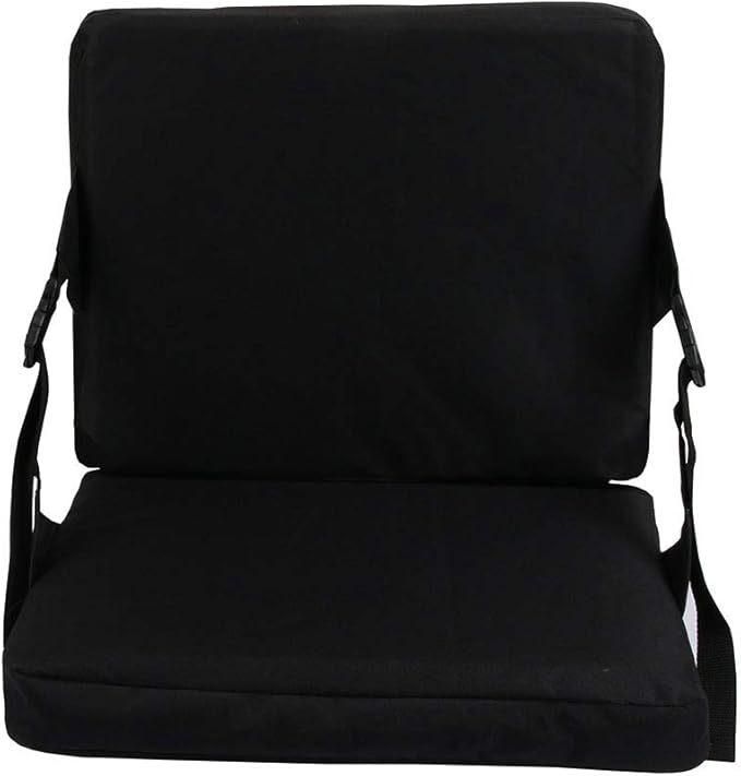 Indoor & Outdoor Folding Chair Cushion Without Back Support, Foldable Portable Stadium Seat,Chair Cushion for Sports Events, Outing, Travelling，Hiking, Fishing