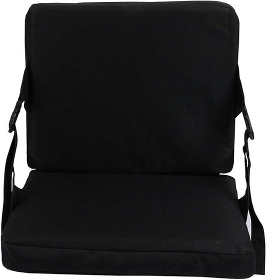 Indoor & Outdoor Folding Chair Cushion Without Back Support, Foldable Portable Stadium Seat,Chair Cushion for Sports Events, Outing, Travelling，Hiking, Fishing