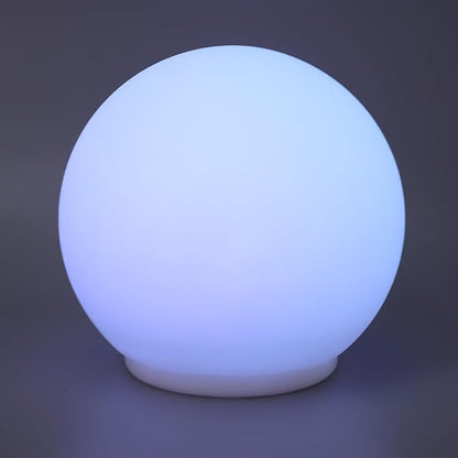 5.9-inch LED Glowing Ball Light, RGB Color Changing Globe Mood Lamp, 7 Colors Rechargeable Ambient Lighting for Photography, Pool Party, Bedroom