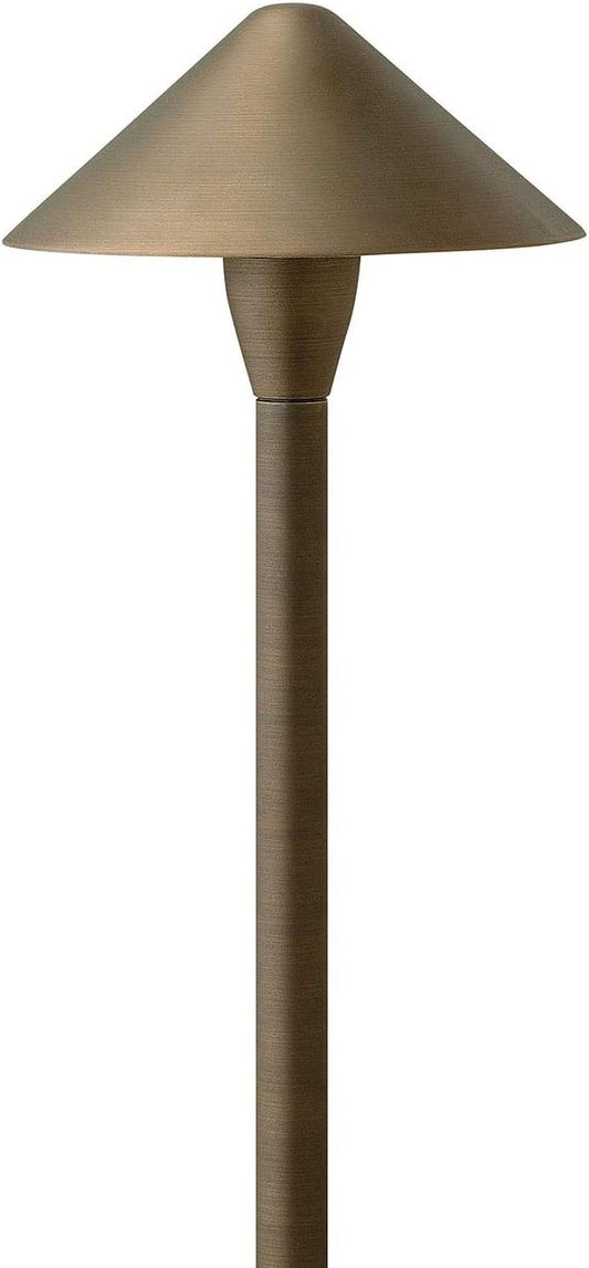 Hinkley Hardy Island Springfield 16022MZ-LL Small LED Low Voltage Landscape Pathway Light - 12v, Dimmable, Aluminum - Matte Bronze