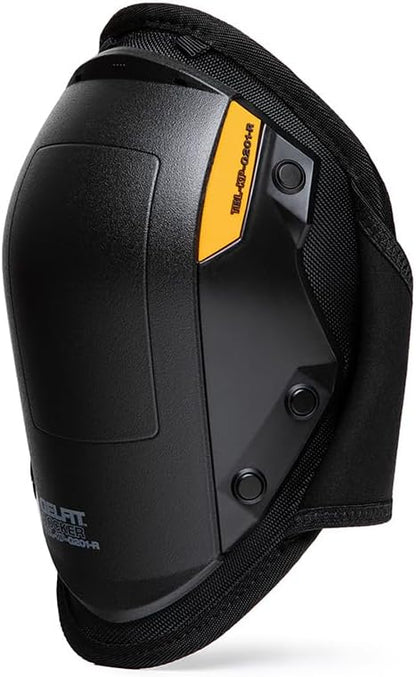ToughBuilt – GelFit Rocker Knee Pads, Professional Gel Cushion Kneepads with EVA Foam Comfort Layer, Rocker-Style Shell Smooth Mobility, Adjustable Straps Heavy-Duty Jobsite Protection (TBL-KP-G201-R)