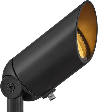 Hinkley Hardy Island Accent Spot Light 12V Led Spot Light, Low Voltage Brass Satin Black