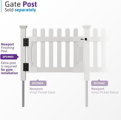 WamBam Newport Gate Kit, 33.5in H x 42in W, 1 Gate