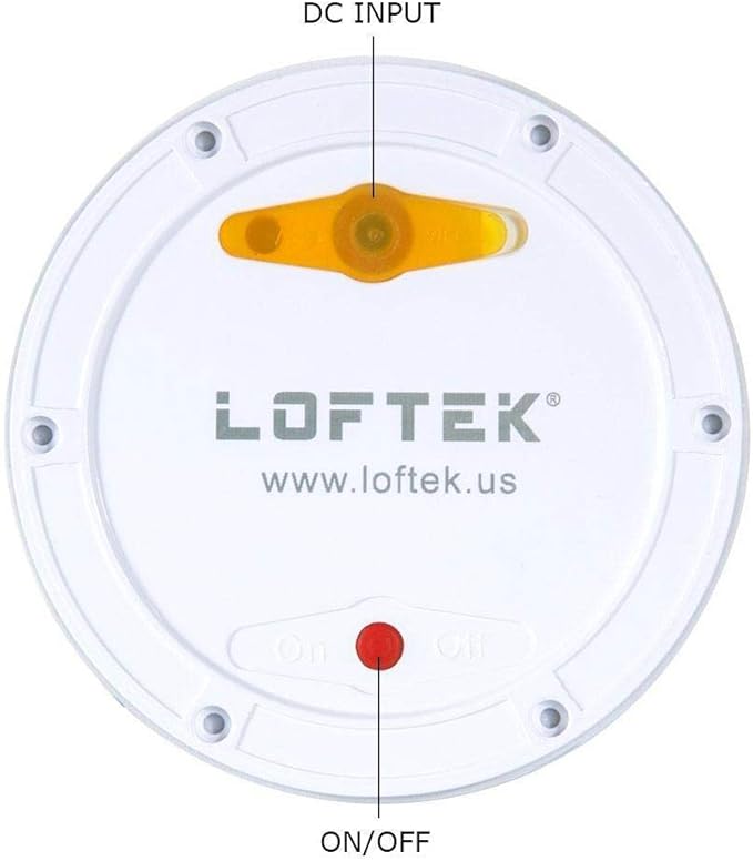 LOFTEK 1000mAh Replacement Bulb Ball, Cube and Other Shape RGB LED Lights-3.35"