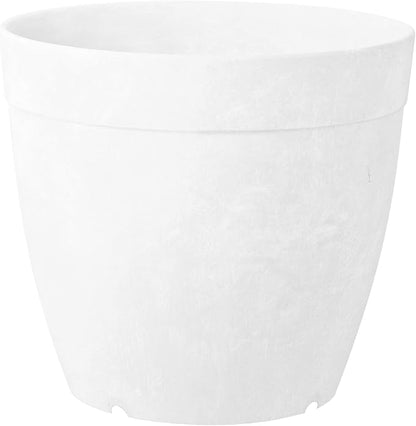 Root & Vessel Dolce Round Planter, White, 6"