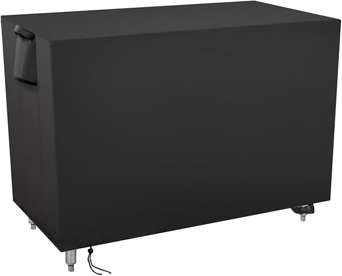 Outdoor Prep Table Cover 48 Inch,Waterproof Fadeproof UV Resistant Patio Stainless Steel Metal BBQ Table Cover All Season Protection for Outdoor Table - 48 x 24 x 35 Inch