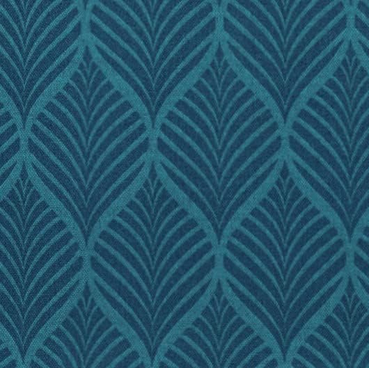 RSH DECOR: Deep Seating Chair Cushion with Pillow Back | 24” x 24” Seat | All-Weather Spun Fabric | Outdoor Cushion Set for Patio Furniture | Fenbrook Blue