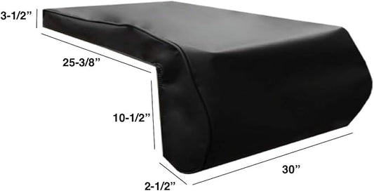 Windproof Covers 30 inch Heavy Duty Premium Vinyl Cover to fit Lynx Asado Built-in Grill