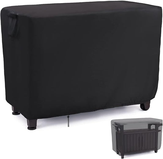 Custom Outdoor Table Cover, Waterproof Patio Prep Table Cover, Outdoor Rectangle Bar Table Covers for Outdoor Furniture