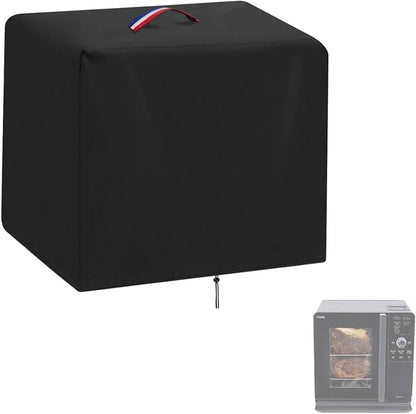 BBQ Grill Cover for GE Profile Indoor Pellet Smoker, Waterproof 600D Outdoor Smoker Covers Electric Grills Covers - 17" W x 20.5" D x 16" H