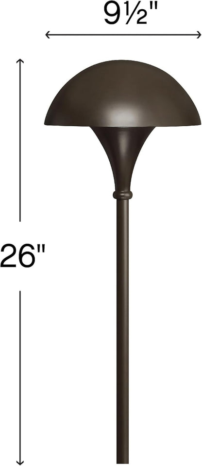 Hinkley 56000BZ Mushroom 120v Path Light - for Commercial & Public Applications or Large Architectural Features - Bronze