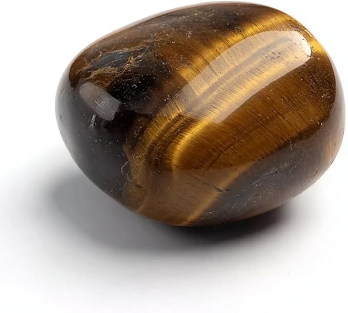 Polished Tigers Eye Stone Set Crystals,1.2" 1 Piece Handpicked Natural Tumbled Gemstones Rocks, Healing Crystal for Reiki, Chakra, Healing, Home Decor