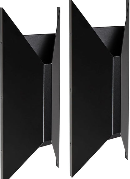 22W Dimmable LED Outdoor Wall Sconce,Modern Up Down Porch Lights 2700K 3000K 3500K 4000K 5000K 5 Colors Changeable,1800 Lumens Outdoor Wall Lights Exterior for House,Garage Door 2 Pack