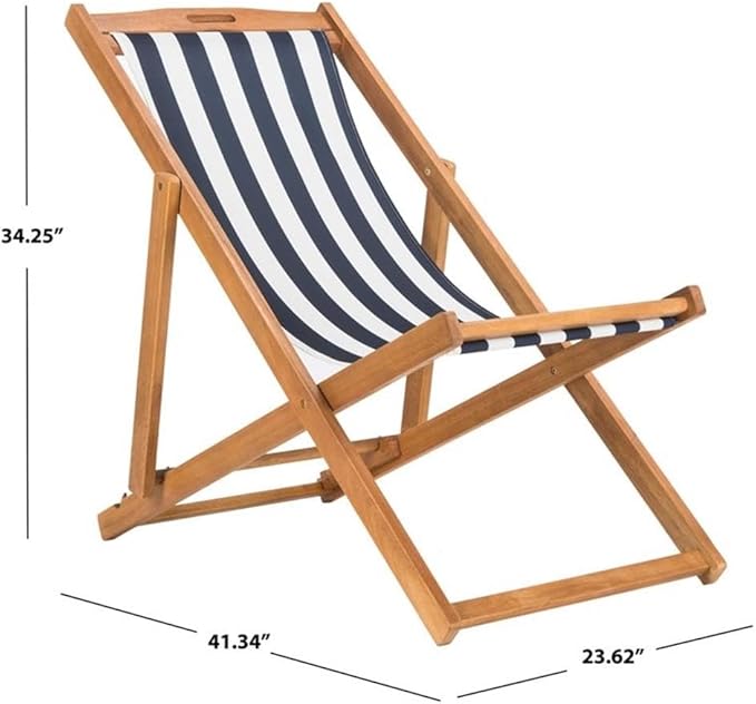 SAFAVIEH PAT7040A-SET2 Outdoor Collection Loren Teak