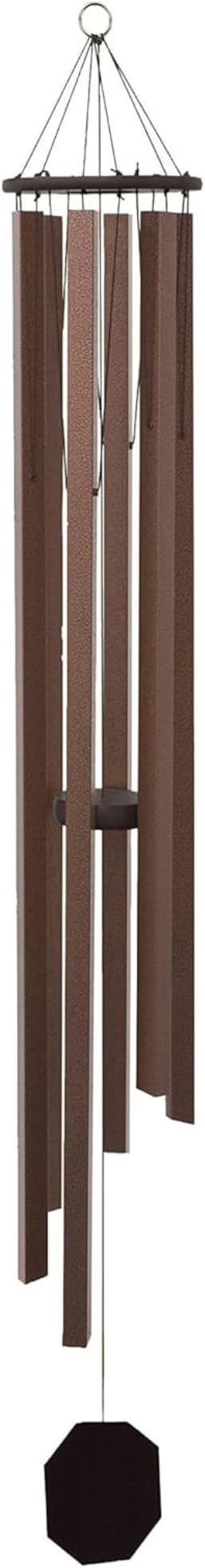 Lambright Chimes Church Bell Large 65" Tall Bronze Wind Chime, Windchimes for Memorial, Sympathy, Loss, Anniversary for Wife, Friend, Mother, Grandmother, Pet - Made in America