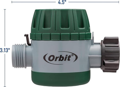 2-Pack H2O-Six Gear-Drive Sprinkler on Metal T-Spike & Mechanical Water Timer for Lawn and Garden Watering