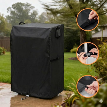 Grill Cover for Charbroil 463246318 Medallion Series Modular Outdoor Kitchen Gas Griddle Component, Waterproof BBQ Griddle Cover - 25 x 27 x 38 Inch