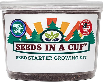 Coffee Arabica Tree Seed Starter Grow Kit (Real Houseplant) - Premium Nutrient-Rich Soil (No Discs) & Recyclable Planters - USA-Made Indoor Gardening Gift for Coffee Lovers & Baristas