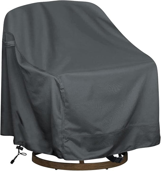 Outdoor Swivel Lounge Chair Cover 1 Pack,Waterproof Heavy Duty Outdoor Patio Furniture Covers (39"W x 37"D x 38"H)