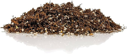 Gardenera Fern + Perlite Soil Mix for Repotting and Planting Succulents and Cactuses - 5 Quart Bag