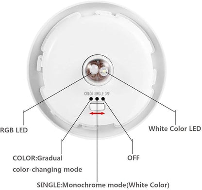Waterproof Color Changing Table Lamp, Solar Powered Mosaic Glass Ball LED Garden Lawn Night Light Lamps, Party Lights for Home,Yard, Indoor,Outdoor Decoration Lights (Tricolor Plating)