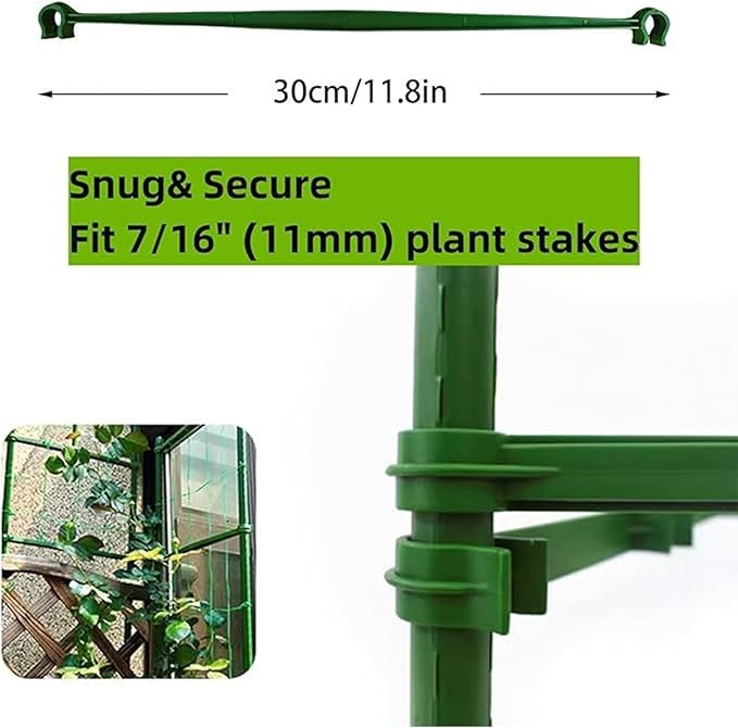 Tomato Trellis,36-piece Expandable Climbing Planter Holder | Plant Support Stakes | for Vegetable Gardening Cucumber Bean Pea Pepper Strawberry Grape Vine
